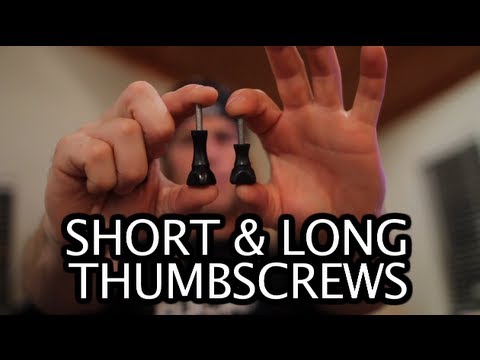 Explaining about Short & Long Thumbscrews - GoPro Tip #155 - UCTs-d2DgyuJVRICivxe2Ktg