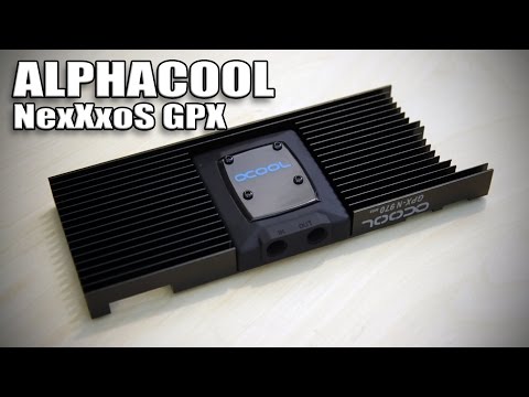 AlphaCool NexXxos GPX Block - What is it and how does it work? - UCkWQ0gDrqOCarmUKmppD7GQ