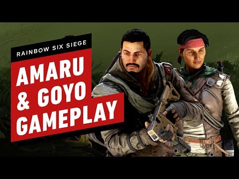 Rainbow Six Siege: Amaru and Goyo Gameplay - UCKy1dAqELo0zrOtPkf0eTMw