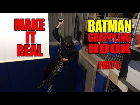 Batman Grappling Hook Part 6 - Rappelling Test Fail! - UCjgpFI5dU-D1-kh9H1muoxQ