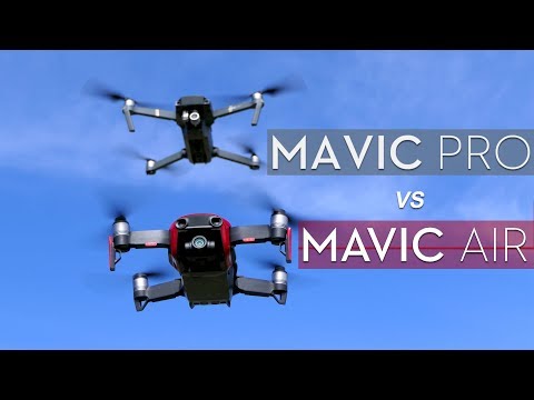 Mavic Pro vs Mavic Air - Which to Buy (2018) - UCj8MpuOzkNz7L0mJhL3TDeA