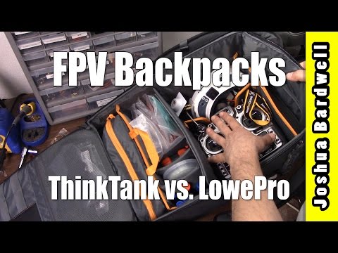 FPV BACKPACK SHOOTOUT | ThinkTank FPV Session & Airport Helipack, LowePro QuadGuard BP X1 & BP X2 - UCX3eufnI7A2I7IkKHZn8KSQ