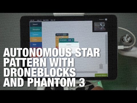 Autonomous Star Pattern w/ DJI Phantom 3 and DroneBlocks App - UC_LDtFt-RADAdI8zIW_ecbg