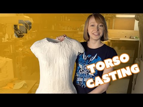 How to Make a Plaster Torso Life Cast - Prop: Shop - UC27YZdcPTZM24PgjztxanEQ