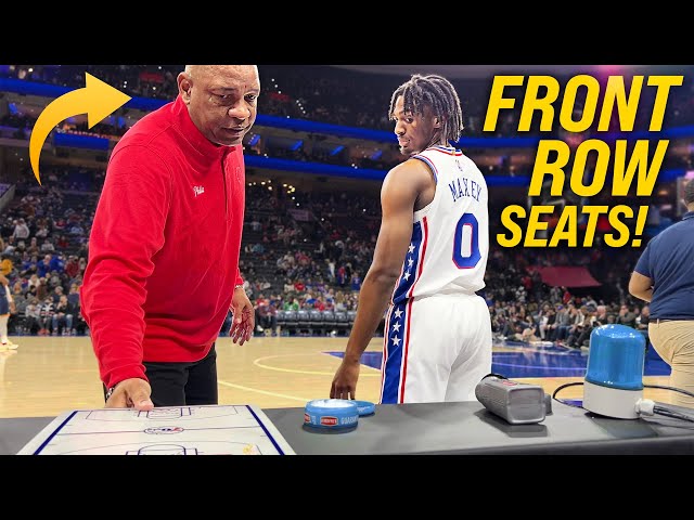 How To Sit Courtside At An NBA Game?