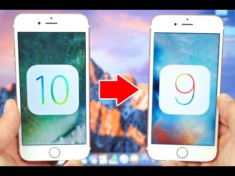 How To Uninstall/Downgrade iOS 10 to iOS 9 Without Losing Data - UCj34AOIMl_k1fF7hcBkD_dw