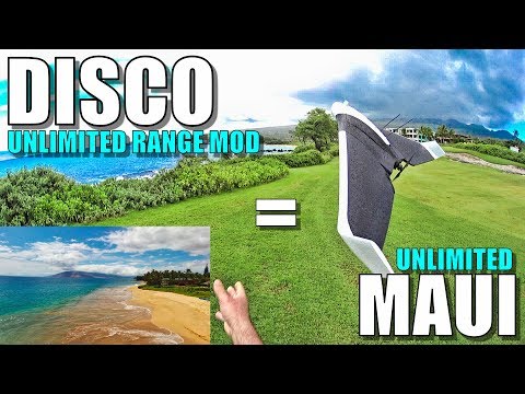 Parrot DISCO 4G LTE + Li-Ion Unlimited Range Mod = Unlimited MAUI Hawaii Coastline! - UCVQWy-DTLpRqnuA17WZkjRQ