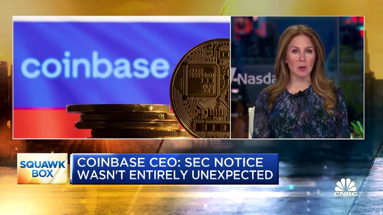 Coinbase CEO says SEC notice wasn’t entirely unexpected