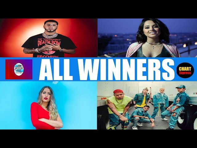 Latin Music Award Winners for 2019