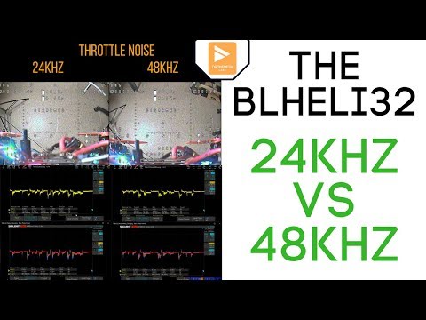 Should you increase Blheli_32 PWM Frequency to 48khz ?? // Lets find out - UC3c9WhUvKv2eoqZNSqAGQXg