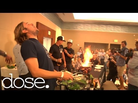Surfers Taylor Knox & Benji Weatherly Compete In 'Cook or Kook' Off - UCsert8exifX1uUnqaoY3dqA