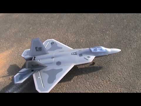 RC F22 Raptor Twin EDF Jet 2nd Beautiful Flight - UCsFctXdFnbeoKpLefdEloEQ