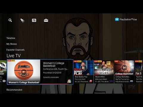 Sony's PlayStation Vue brings live TV to a PlayStation near you - UCOmcA3f_RrH6b9NmcNa4tdg