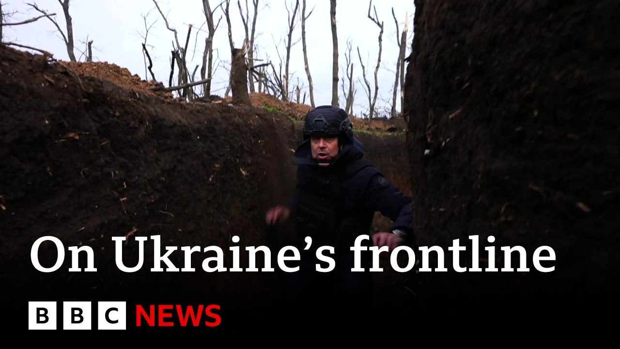 Ukraine war: The front line where Russian eyes are always watching – BBC News