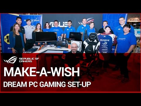 Make-A-Wish Ultimate ROG PC Gaming Set-up - UChSWQIeSsJkacsJyYjPNTFw