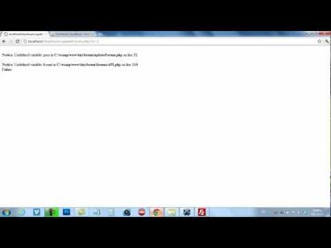 الدرس التاسع والثمانون : تحديث بيانات المنتدى