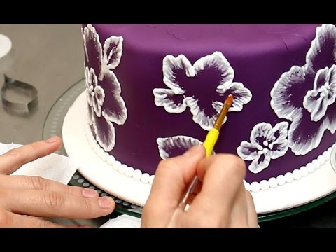 Royal Icing Recipe for Brush Embroidery Cake - Decorando con GLASA REAL by CakesStepbyStep - UCjA7GKp_yxbtw896DCpLHmQ