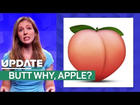 Goodbye peach butt?! Big emoji changes in iOS 10.2 (CNET Update) - UCOmcA3f_RrH6b9NmcNa4tdg