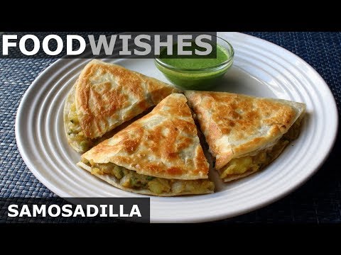 Samosadilla (Samosa Quesadilla) – Food Wishes - UCRIZtPl9nb9RiXc9btSTQNw