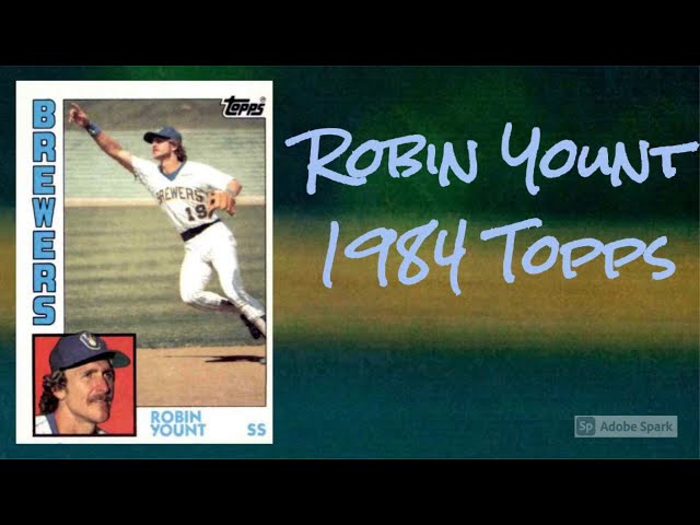 The Robin Yount Baseball Card is a Must Have for Any Fan