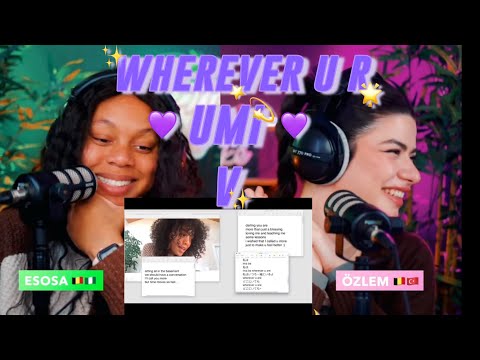 UMI, V - wherever u r (ft. V of BTS) official lyric video reaction