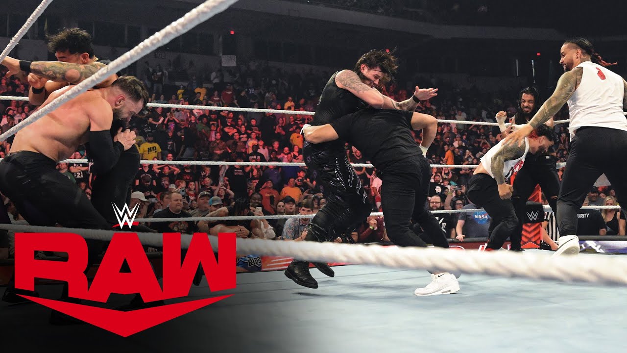 The Bloodline, The Judgment Day, KO, Zayn, Riddle, and LWO brawl!: Raw highlights, April 17, 2023