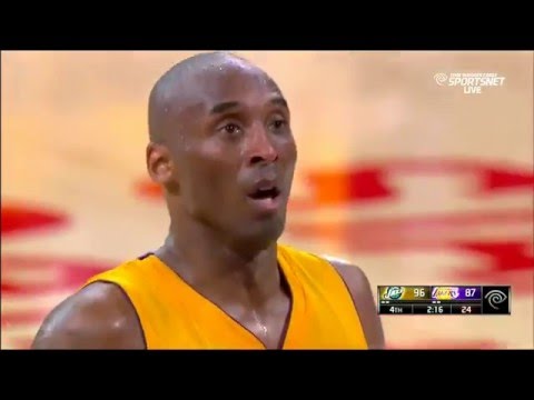 Kobe Bryant Amazing last 3 minutes in his FINAL GAME vs Jazz video clip