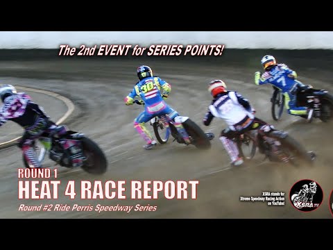 Martin Returns to the Track! Heat 4 Round 1! Perris Speedway Series 2! #speedway #racing #xsratv - dirt track racing video image