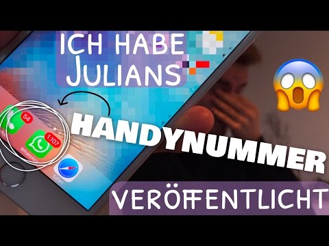 Ich habe aus Versehen JULIANS HANDYNUMMER VERÖFFENTLICHT  - UCHfdTAyg5t4mb1G-3rJ6QsQ