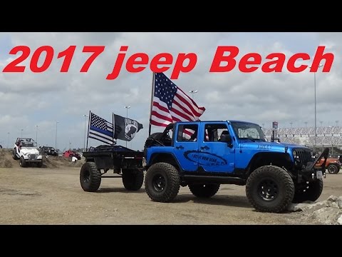JEEP BEACH 2017 FRIDAY 28th DAYTONA SPEEDWAY OBSTACLE COURSE FIND YOUR JEEP PART 3 - UCEPQf2fSnWEl2c8D8pJDULg