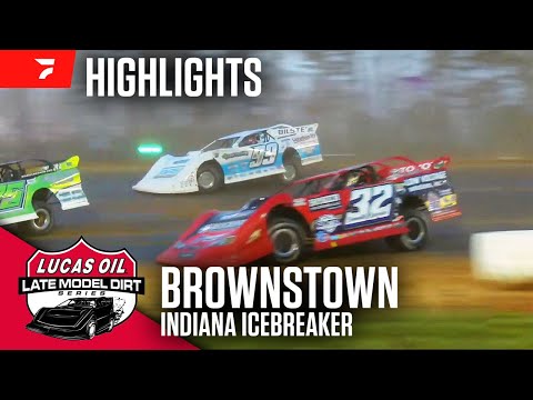Indiana Icebreaker | 2024 Lucas Oil Late Models at Brownstown Speedway - dirt track racing video image