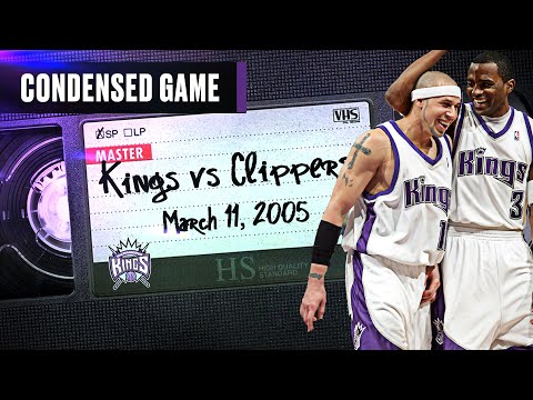 BIBBY CALLS GAME | Kings vs Clippers 3.11.2005 video clip