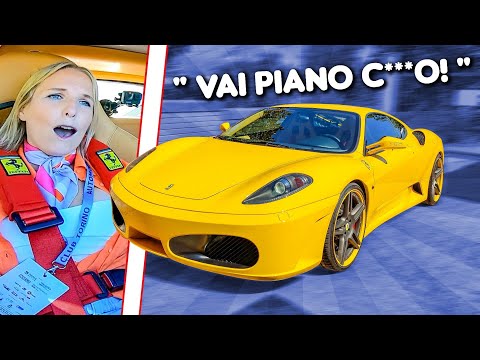 SPAVENTO Vanessa sulla Ferrari F430! ? *TRAVERSI*