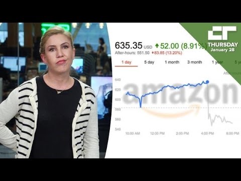 Amazon's Stock Down 13% Despite Best Revenue Quarter | Crunch Report - UCCjyq_K1Xwfg8Lndy7lKMpA