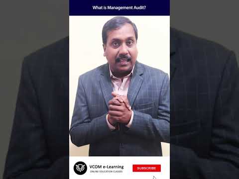What is Management Audit? – #Shortvideo – #auditing  – #bishalsingh -Video@36