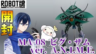 【開封】ROBOT魂 ＜SIDE MS＞ MA-08 ビグ・ザム ver. A.N.I.M.E.【ガンダム】【フィギュア】【ビグザム】【ロボ