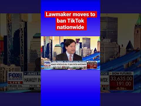GOP senator moves to ban TikTok nationwide #shorts