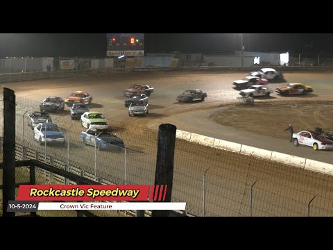 Rockcastle Speedway - Crown Vic Feature - 10/5/2024 - dirt track racing video image