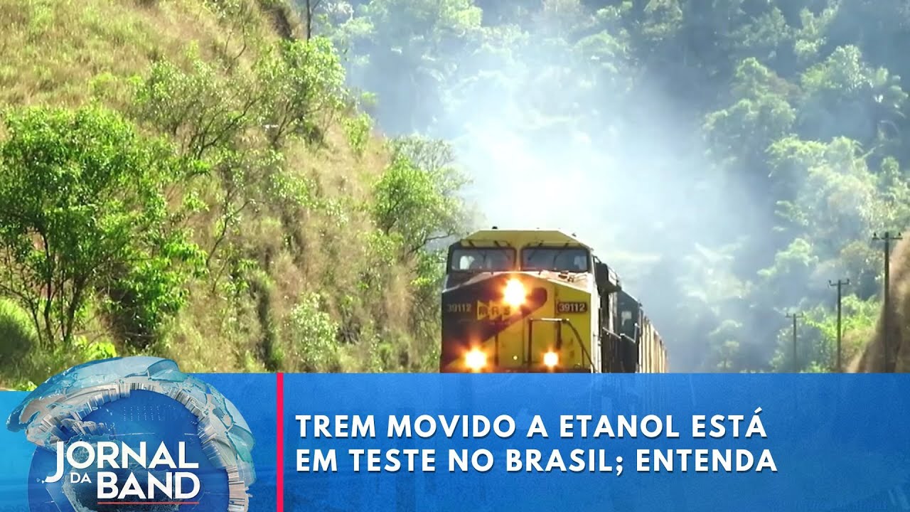 Trem movido a etanol está em teste no Brasil entenda  TV Online Trem movido a etanol está em teste no Brasil entenda