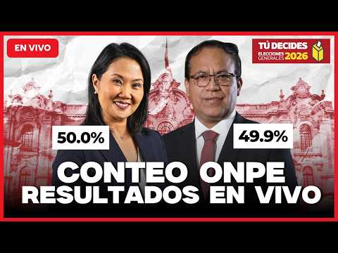 🔴 RESULTADOS DE ELECCIONES 2026 EN VIVO: CONTEO DE VOTOS DE LA ONPE | Diario Correo