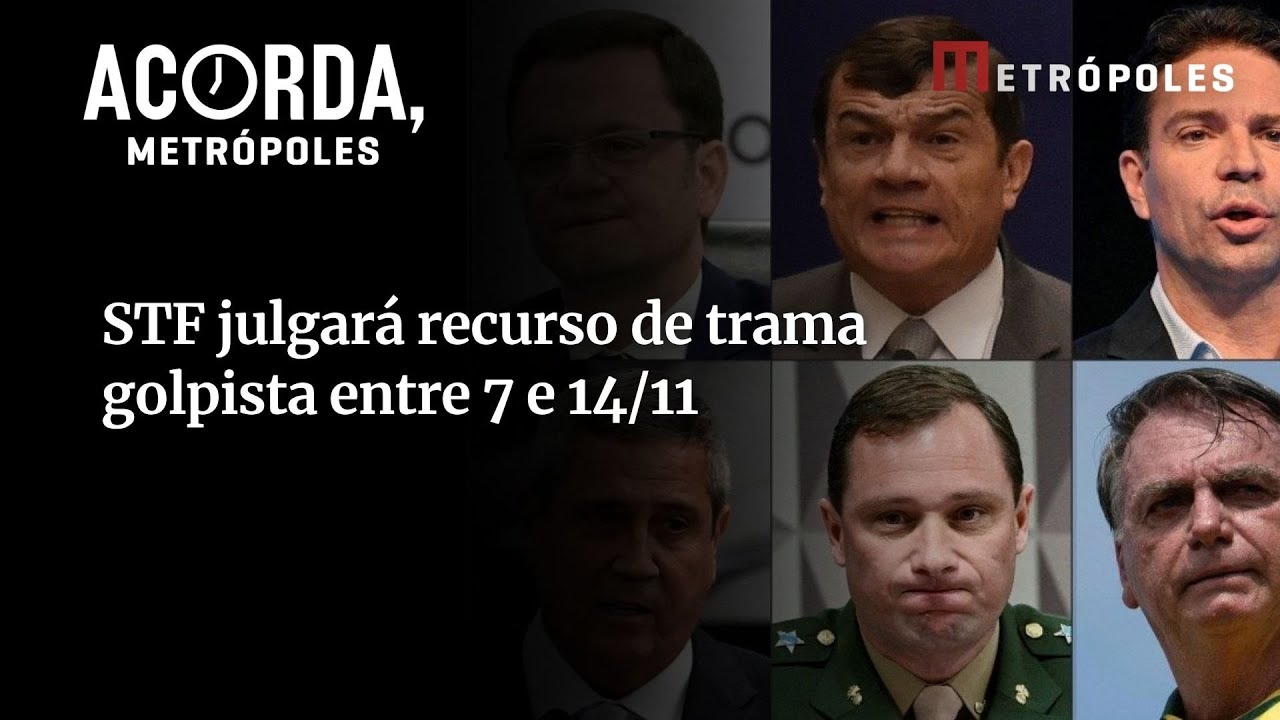STF julgará recursos de Bolsonaro e mais 6 réus entre 7 e 1411