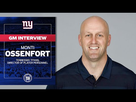 Giants Interview Titans    Monti Ossenfort for General Manager video clip