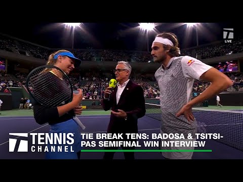 INTERVIEW: P. Badosa/S. Tsitsipas; Tie Break Tens