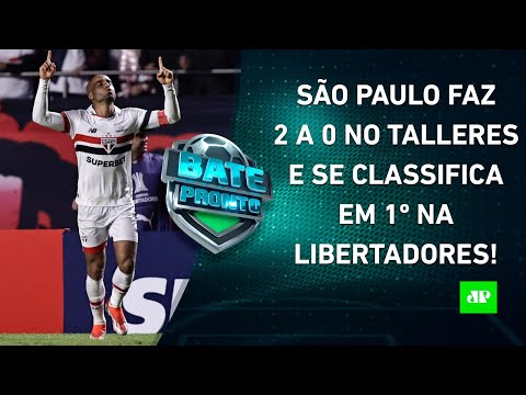 São Paulo GANHA do Talleres e AVANÇA em 1º ao MATA-MATA da Libertadores! | BATE-PRONTO