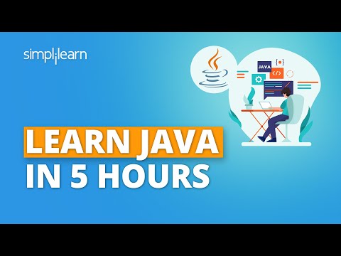 Learn Java In 5 Hours | Java Tutorial For Beginners 2023 | Java Full Course | Simplilearn