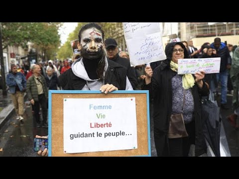 Szerte Európában támogatják az iráni tüntetőket