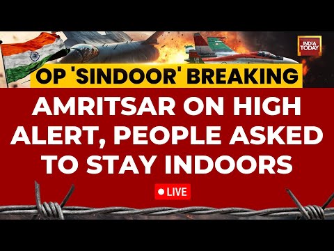Amritsar On High Alert LIVE News: Sirens Scream, Indian Army Crushes Pakistan Drone Pads