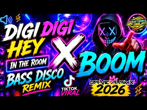 NEW🔥 DIGI DIGI HEY BIG X BOOM IN THE ROOM NONSTOP VIRAL BASS MIX 2026 | DJ DAVE A. RMX