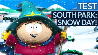 Vido-Test : Mit Schwert, Magie und Flammenwerfer ins Schnee-Chaos! - South Park: Snow Day! im Test
