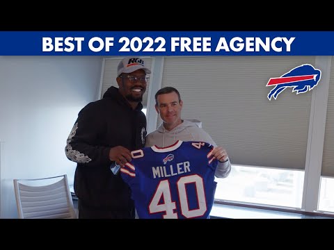 Buffalo Bills 2022 Free Agency Recap video clip